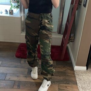 Camo Cargo Pants ⛓